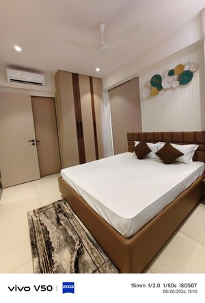 Bedroom in 4 BHK Apartment at Vesu – for Rent