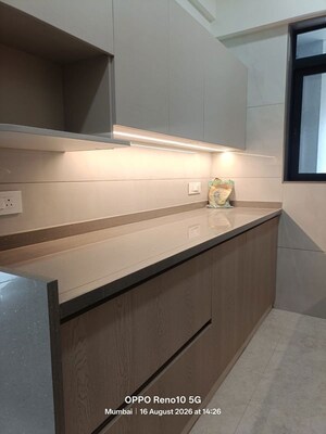Kitchen in 3 BHK Apartment at Woodstock Apartment Khar, Khar West – for Rent
