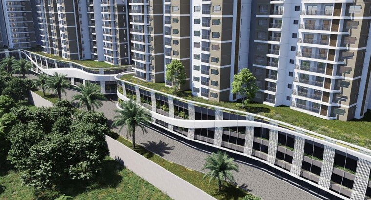 Exterior View, prestige-golden-grove 3 Bedroom 1840 Sq.Ft. Apartment In Tellapur Hyderabad 10639224