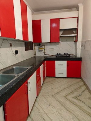 Kitchen in 1 BHK Builder Floor at Saket – for Rent