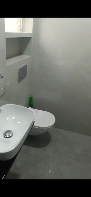 Bathroom in 2 BHK Apartment at HDIL Dheeraj Diamond, Malad West – for Rent