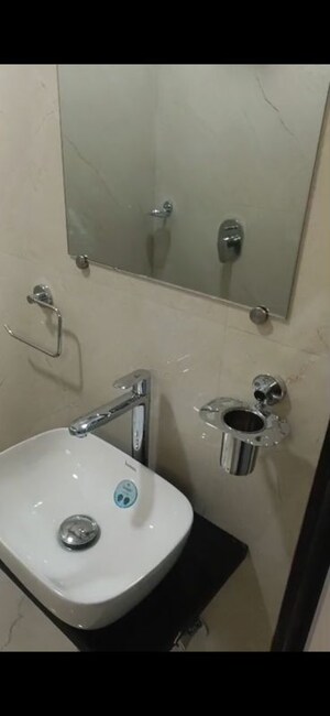 Bathroom in 2 BHK Apartment at HDIL Dheeraj Diamond, Malad West – for Rent