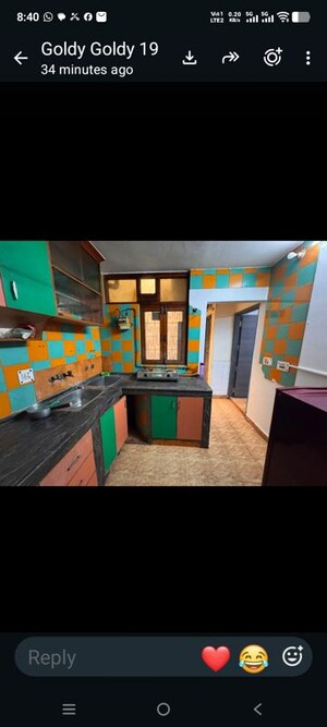 Bedroom in 2 BHK Builder Floor at Sector 19 – for Rent