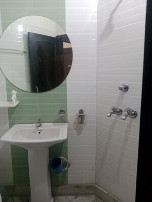 Bathroom in 3 BHK Builder Floor at Huda – for Rent