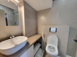 Bathroom in 2 BHK Apartment at Mittal Phoenix Towers, Lower Parel – for Rent
