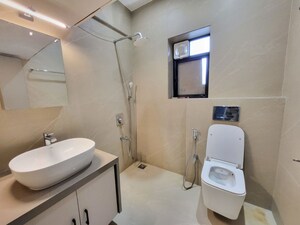 Bathroom in 2 BHK Apartment at Mittal Phoenix Towers, Lower Parel – for Rent
