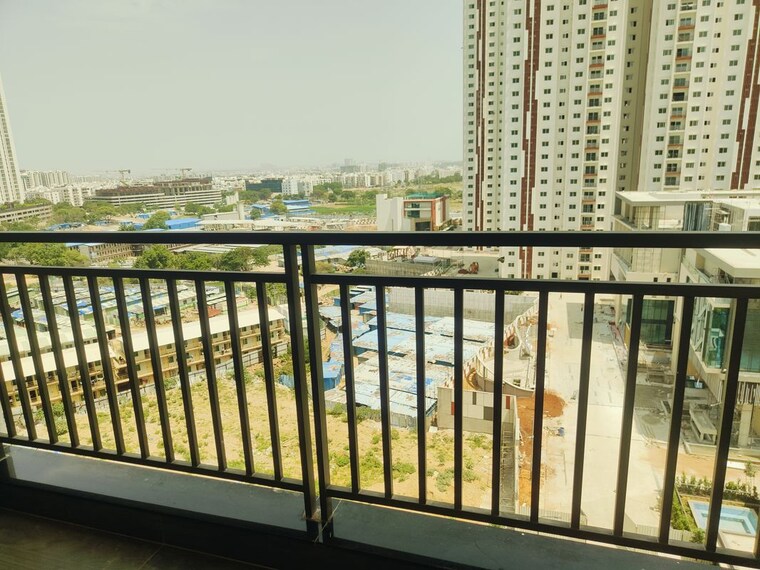 Balcony, asbl-spectra 3 Bedroom 1980 Sq.Ft. Apartment In Financial District Hyderabad 10639280