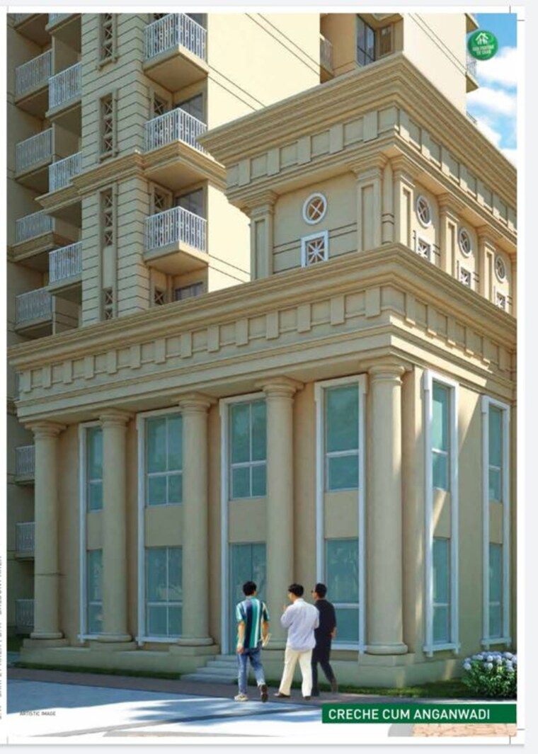 Exterior View, signature-global-golf-greens 3 Bedroom 985 Sq.Ft. Apartment In Sector 79 Gurgaon 10639277