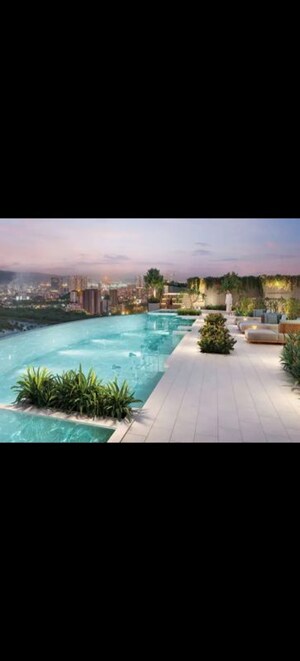 Swimming Pool in 4 BHK Apartment at The Wadhwa Artek Park, Bandra East – for Sale