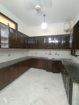 Kitchen in 4 BHK Builder Floor at Greater Kailash – for Rent