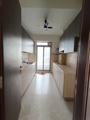 Building Lobby in 2 BHK Apartment at Piramal Vaikunth, Balkum Pada – for Rent