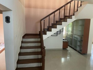 Staircase in 4 BHK Villa at 3G Homes Crimson, Kadugodi – for Rent