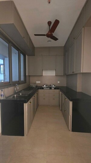 Kitchen in 3 BHK Apartment at Adani Ten BKC, Bandra East – for Rent