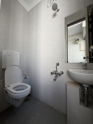 Bathroom in 4 BHK Apartment at Adani Ten BKC, Bandra East – for Rent