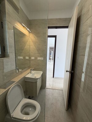 Building Lobby in 4 BHK Apartment at Adani Ten BKC, Bandra East – for Rent