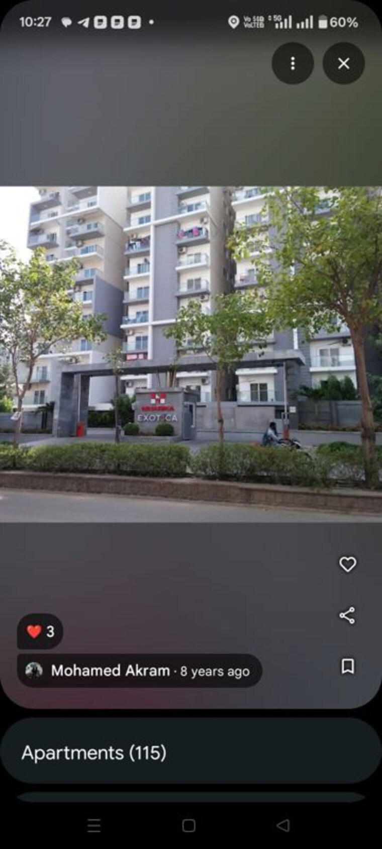 Exterior View, niharika-exotica 3 Bedroom 2205 Sq.Ft. Apartment In Gachibowli Hyderabad 10639360