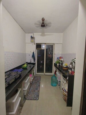 Kitchen in 1 BHK Apartment at Trimity Ashwa, Kasarvadavali – for Rent