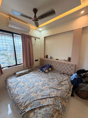 Bedroom in 2 BHK Apartment at Parmar Square, Kharadi – for Rent