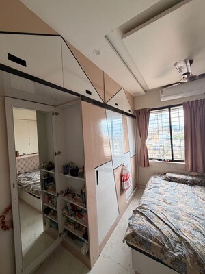 Living Room in 2 BHK Apartment at Parmar Square, Kharadi – for Rent