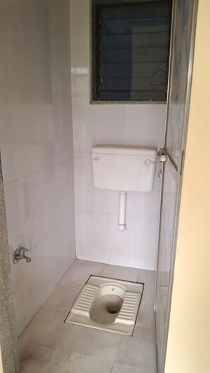 Bathroom in 1 BHK Apartment at Om Shree Vighnaharta Apartment, Ulwe Sector 23 – for Rent