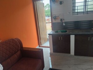 Kitchen in 1 BHK Apartment at Shruthi Enclave, Kundalahalli – for Rent