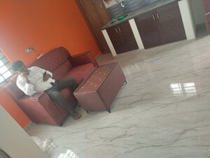Living Room in 1 BHK Apartment at Shruthi Enclave, Kundalahalli – for Rent