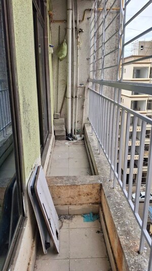 Balcony in 1 BHK Apartment at Elegant Olympia, Ulwe – for Rent
