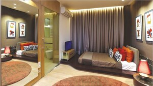 Bedroom in 4 BHK Apartment at Swojas Vandan, Prabhat Road – for Rent