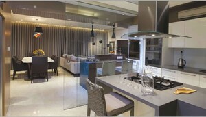 Kitchen in 4 BHK Apartment at Swojas Vandan, Prabhat Road – for Rent