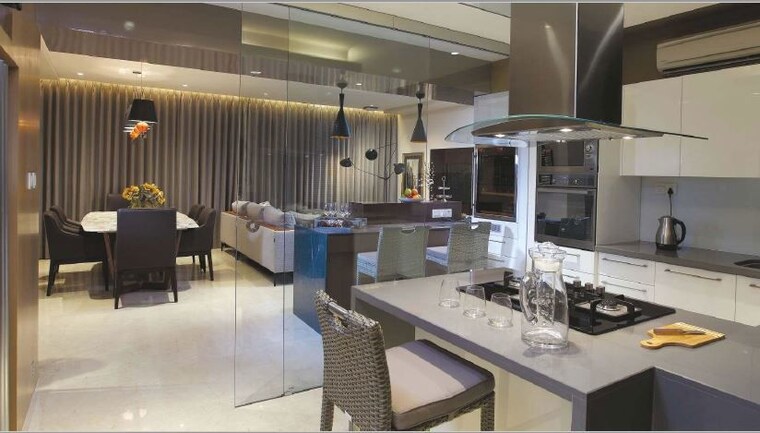 Kitchen, swojas-vandan 4 Bedroom 2500 Sq.Ft. Apartment In Prabhat Road Pune 10639376
