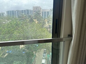 Balcony in 3 BHK Apartment at Adani Ten BKC, Bandra East – for Rent
