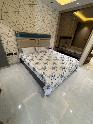 Bedroom in 3 BHK Builder Floor at Anant Raj Ashok Estate, Sector 63a – for Rent