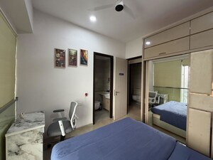 Bedroom in 3 BHK Apartment at Adani Ten BKC, Bandra East – for Rent