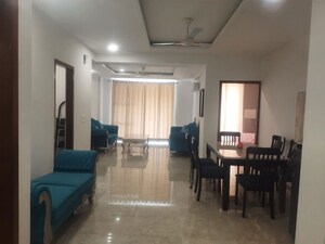 Living Room in 3 BHK Apartment at Aerocity – for Sale