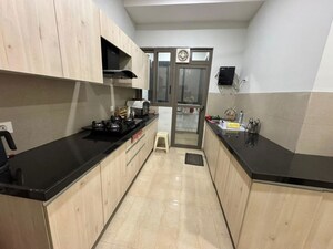 Kitchen in 4 BHK Apartment at Adani Ten BKC, Bandra East – for Rent