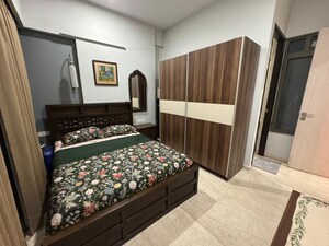 Bedroom in 4 BHK Apartment at Adani Ten BKC, Bandra East – for Rent
