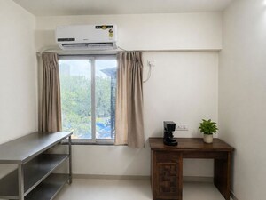 Living Room in 1 BHK Apartment at Prabhadevi – for Rent