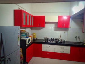 Kitchen in 2 BHK Apartment at Gandhi Bafna Ayaan, Wagholi – for Rent