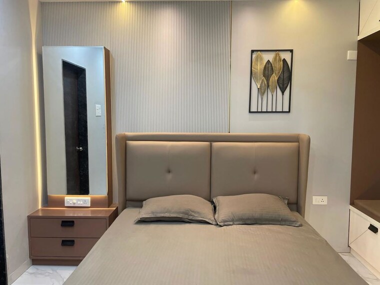 Bedroom, calyx-bonjour 2 Bedroom 1090 Sq.Ft. Apartment In Warje Pune 10639484