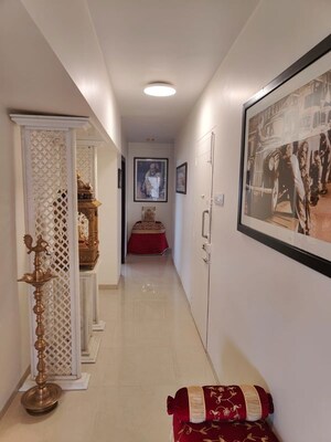 Building Lobby in 4 BHK Apartment at Pali Hill – for Rent