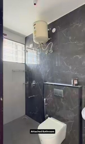 Bathroom in 1 BHK Apartment at Bhakti Residency Chembur, Chembur – for Sale