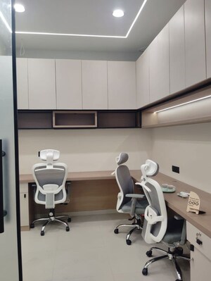 Team Area in  Office Space at Shivalik Shilp, Sanidhya – for Rent