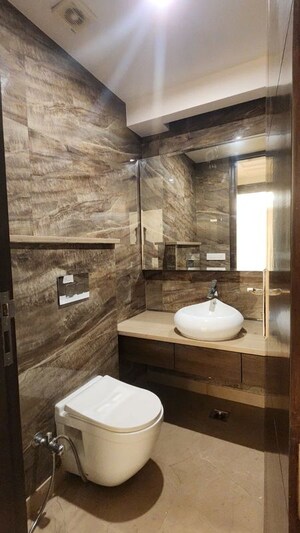 Bathroom in 4 BHK Builder Floor at Vasant Vihar – for Sale