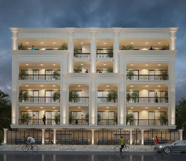 Exterior View, sector 82a 3 Bedroom 1080 Sq.Ft. Builder Floor In Sector 82a Gurgaon 10639523