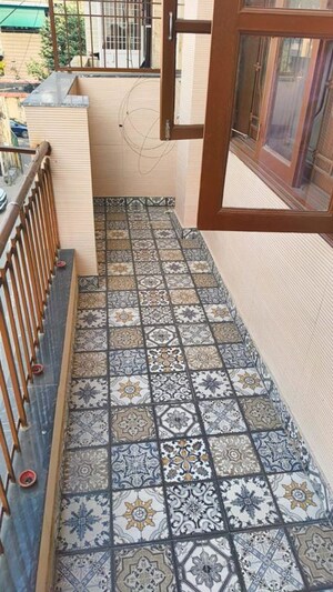 Balcony in 2 BHK Apartment at Janakpuri – for Rent