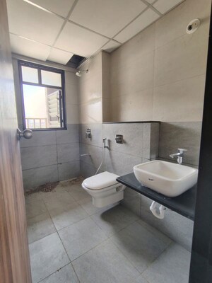 Bathroom in 2 BHK Apartment at Paranjape Blue Ridge, Hinjewadi – for Rent