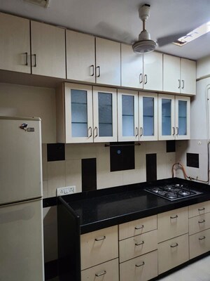 Kitchen in 3 BHK Apartment at Raheja Sherwood, Goregaon East – for Rent