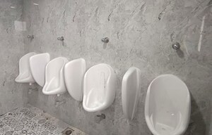 Bathroom in  Office Space at Jb Nagar – for Rent