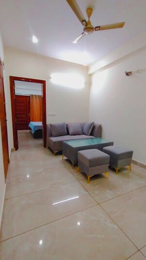 Living Room in 2 BHK Builder Floor at SS Mayfield Gardens, Sector 51 – for Rent