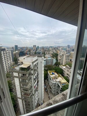Balcony in 4 BHK Apartment at Khar West – for Rent